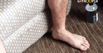 Damian Romano Jerks OFF To Porn And Showers (Part 2)