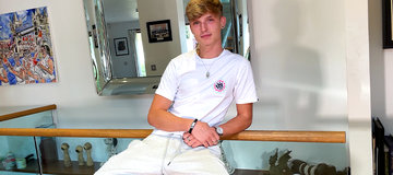 Young Handsome Hal Shows off his Tanned Lean Body & Wanks his Hard Uncut Cock & Cums!