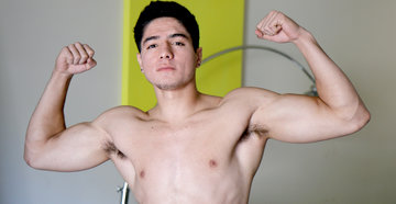 Fit Jock Lucas Garza JERKS His Uncut COCK