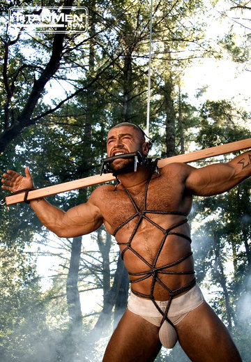 FEAR Scene 6- François Sagat, Dean Flynn, Diesel Washington, CJ Madison & Brody Newport.